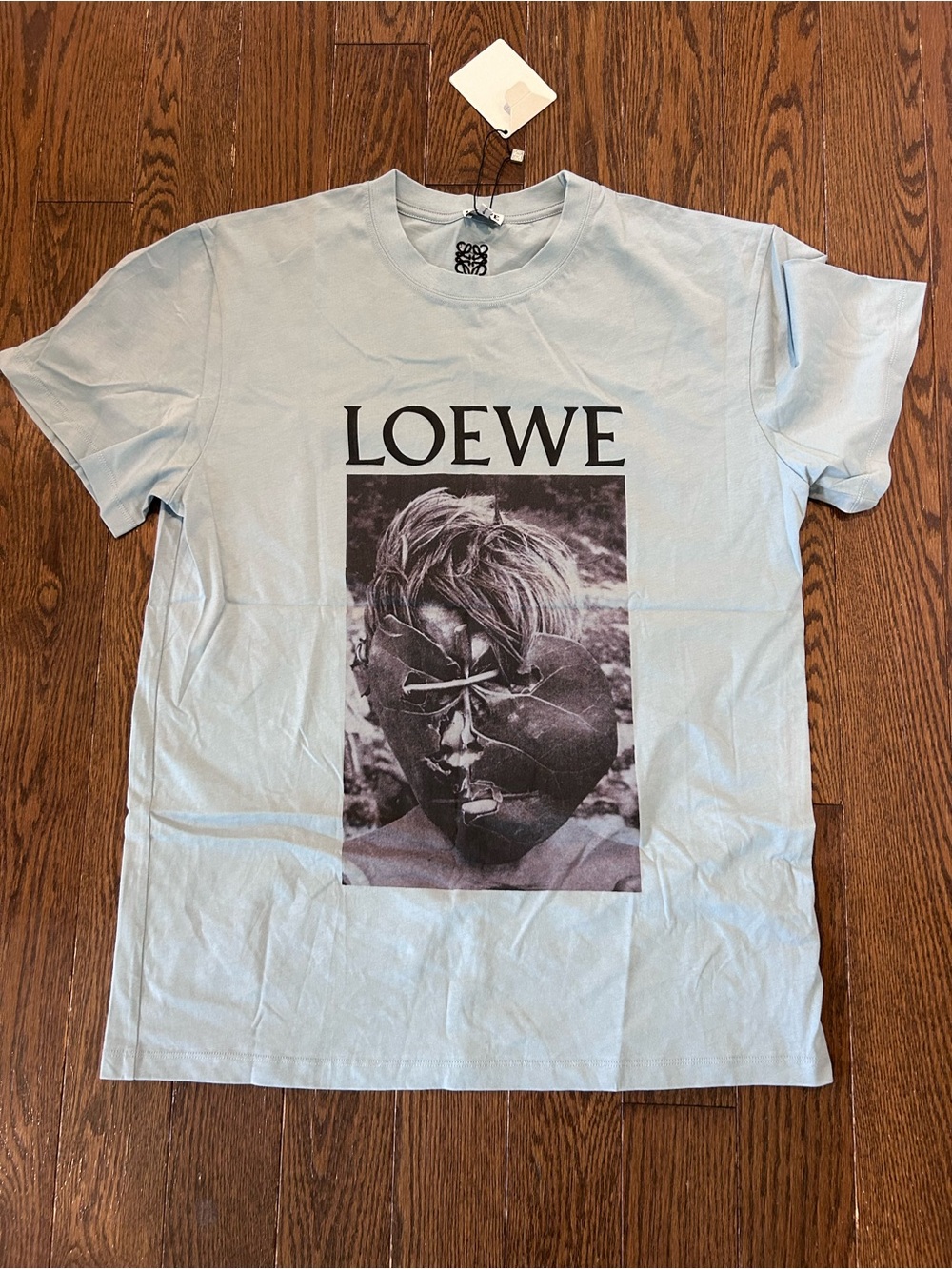 Loewe Light Blue Graphic Logo T-Shirt